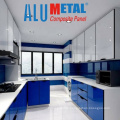 1.8 mm 2mm  aluminium composite panel  ACP used in the kitchen cabinet